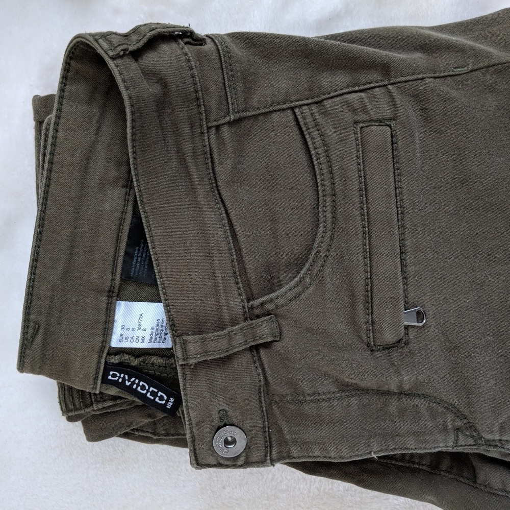 Green jeans